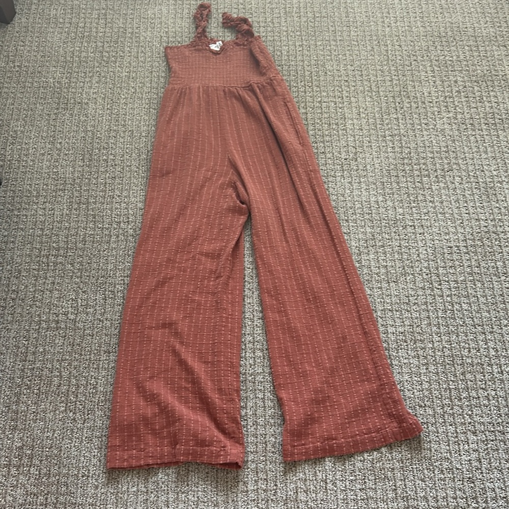 Roxy Rust Jumpsuit - Picture 3 of 3